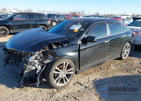 2016 Honda Accord Sport z USA, uszkodzony, nr VIN 1HGCR2F54GA113134